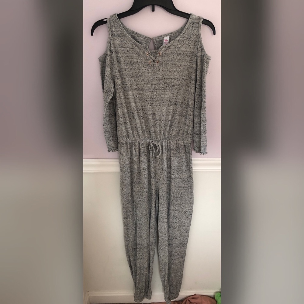 Justice Gray Jumpsuit